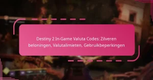 Destiny 2 In-Game Valuta Codes: Zilveren beloningen, Valutalimieten, Gebruikbeperkingen