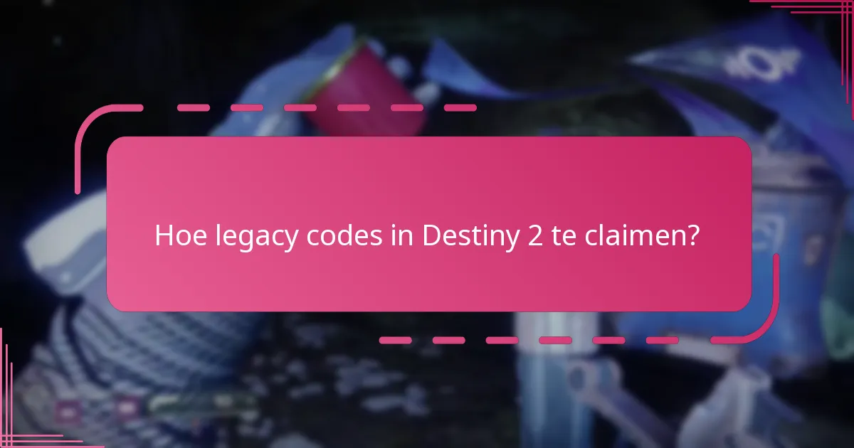 Welke eerdere promoties boden legacy codes aan?