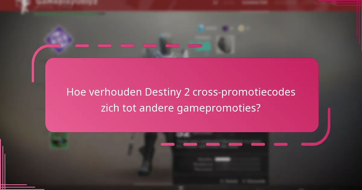 Welke beloningen kan ik krijgen van Destiny 2 cross-promotiecodes?