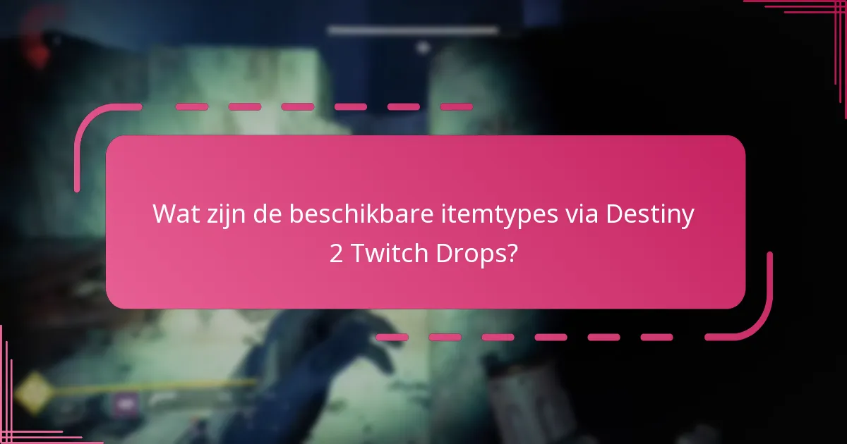 Hoe kunnen spelers Destiny 2 Twitch Drop-beloningen claimen?